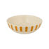 Large Yellow Stripes Bowl