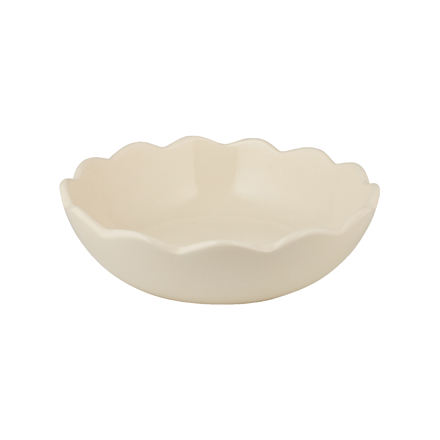 Large Scalloped Bowl