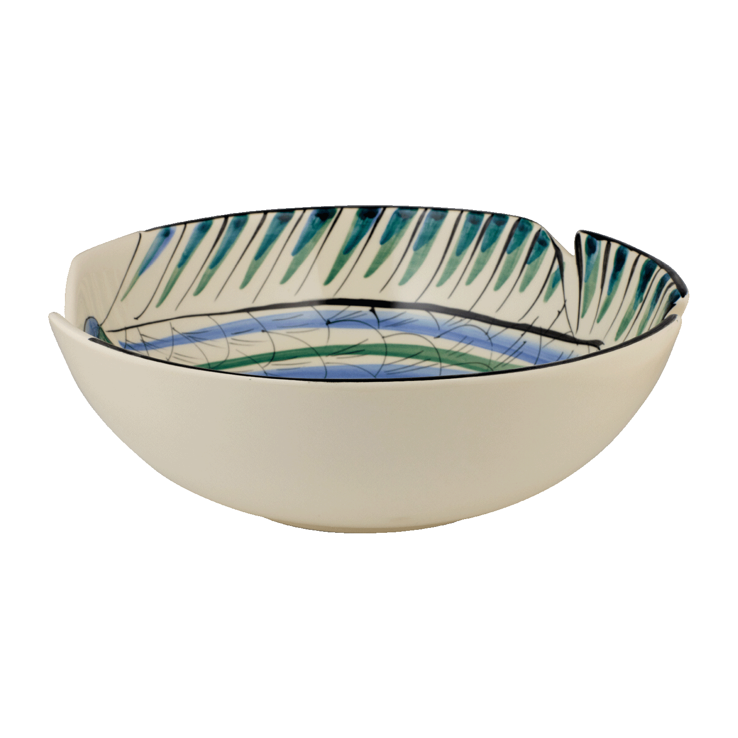 Blue Romina Fish Salad Bowl