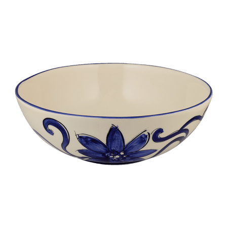 Melita Blue Salad Bowl