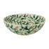 Green Scroll Salad Bowl