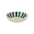 Green Stripes Peanut Bowl