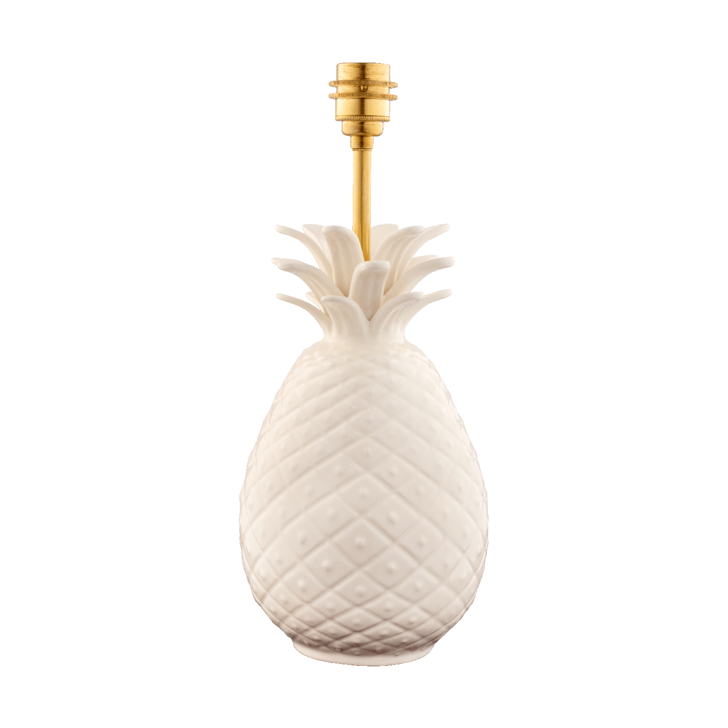 Small Cream Pineapple Lamp