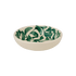 Green Scroll Peanut Bowl