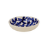 Navy Blue Scroll Peanut Bowl