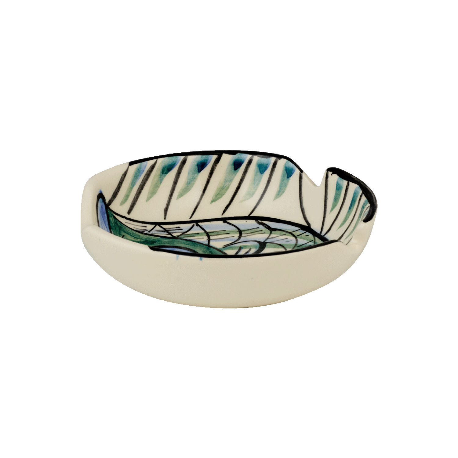 Blue Romina Fish Peanut Bowl
