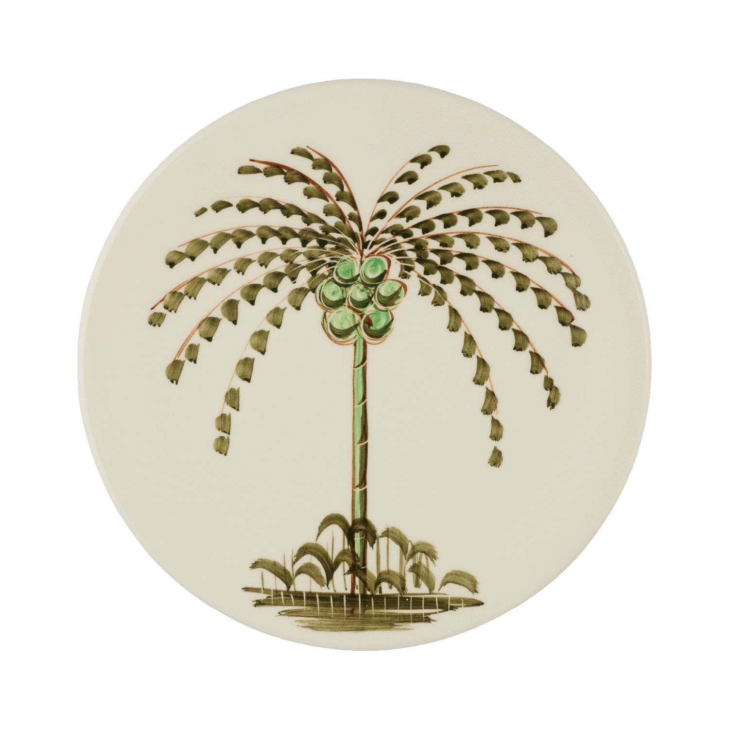 Palm Dinner Plate