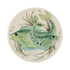 Green Aldo Fish Dinner Plate