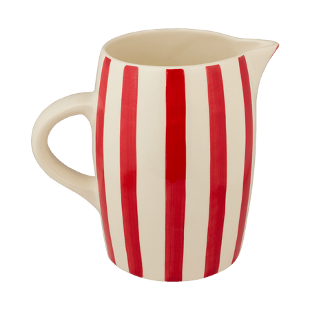 Red Stripes Water Jug