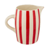 Red Stripes Water Jug