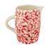 Red Scroll Water Jug