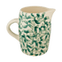 Green Scroll Water Jug