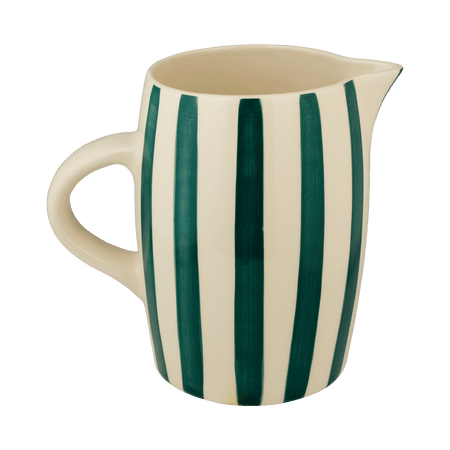 Green Stripes Water Jug