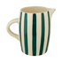 Green Stripes Water Jug