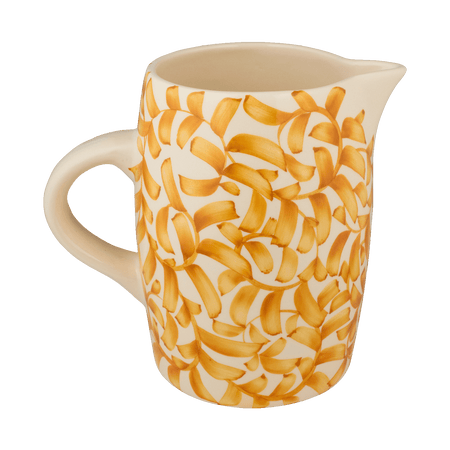 Yellow Scroll Water Jug