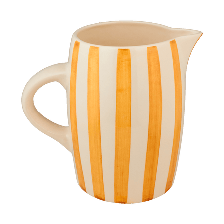 Yellow Stripes Water Jug