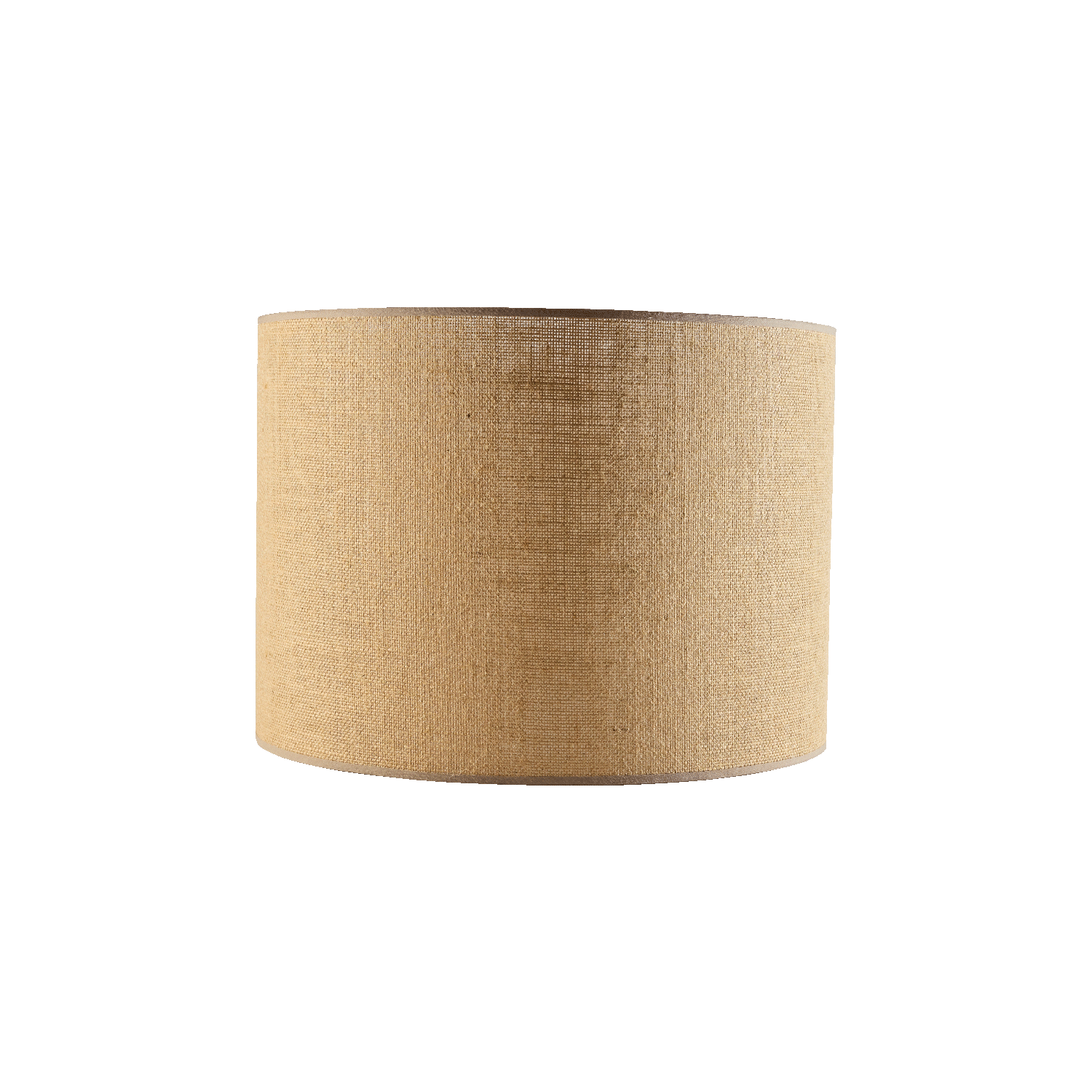 Hessian Drum Lampshade