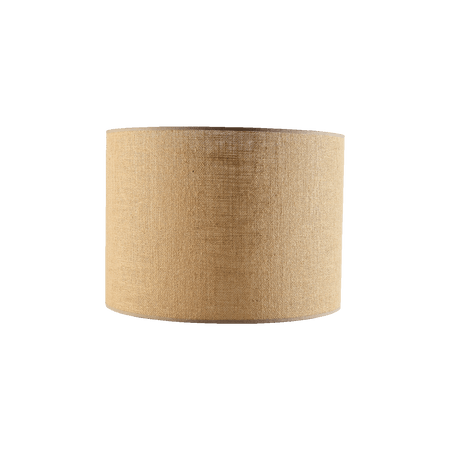 Hessian Drum Lampshade