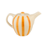 Yellow Stripes Teapot