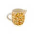 Yellow Scroll Milk Jug