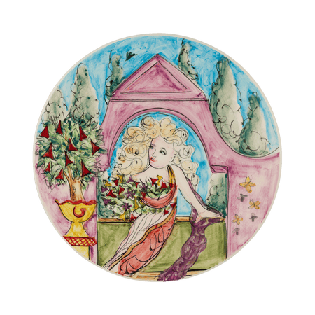 Four Seasons Spring Decorative Plate