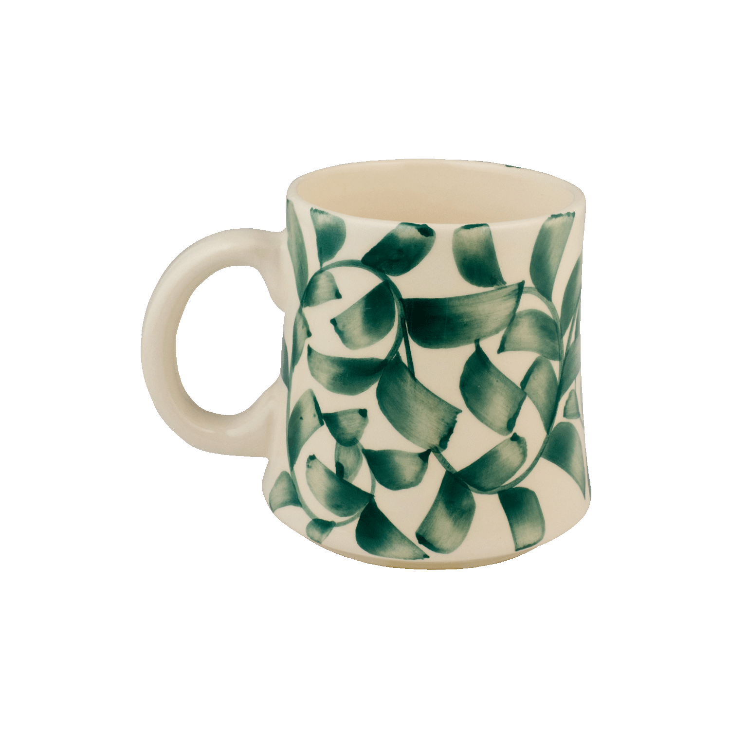 Green Scroll Mug
