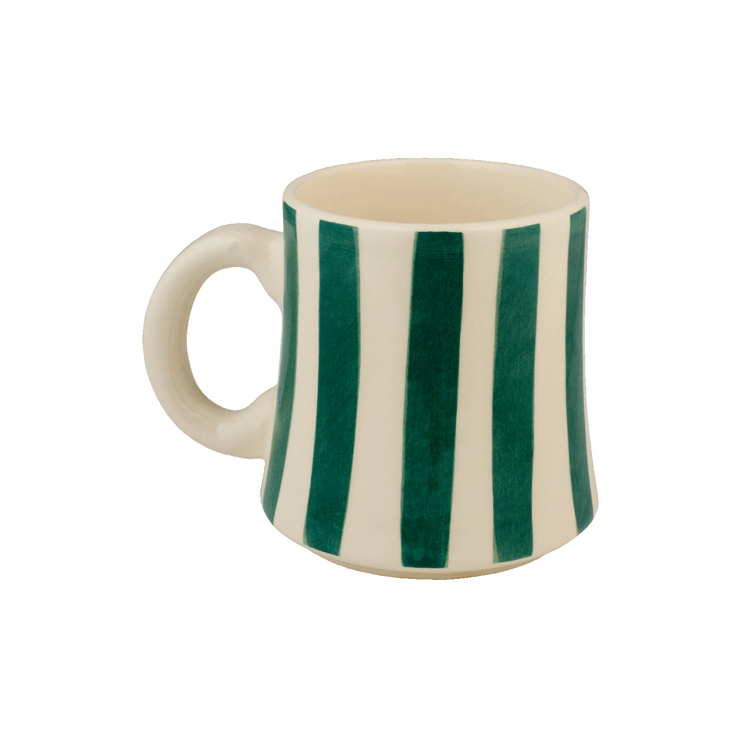 Green Stripes Mug