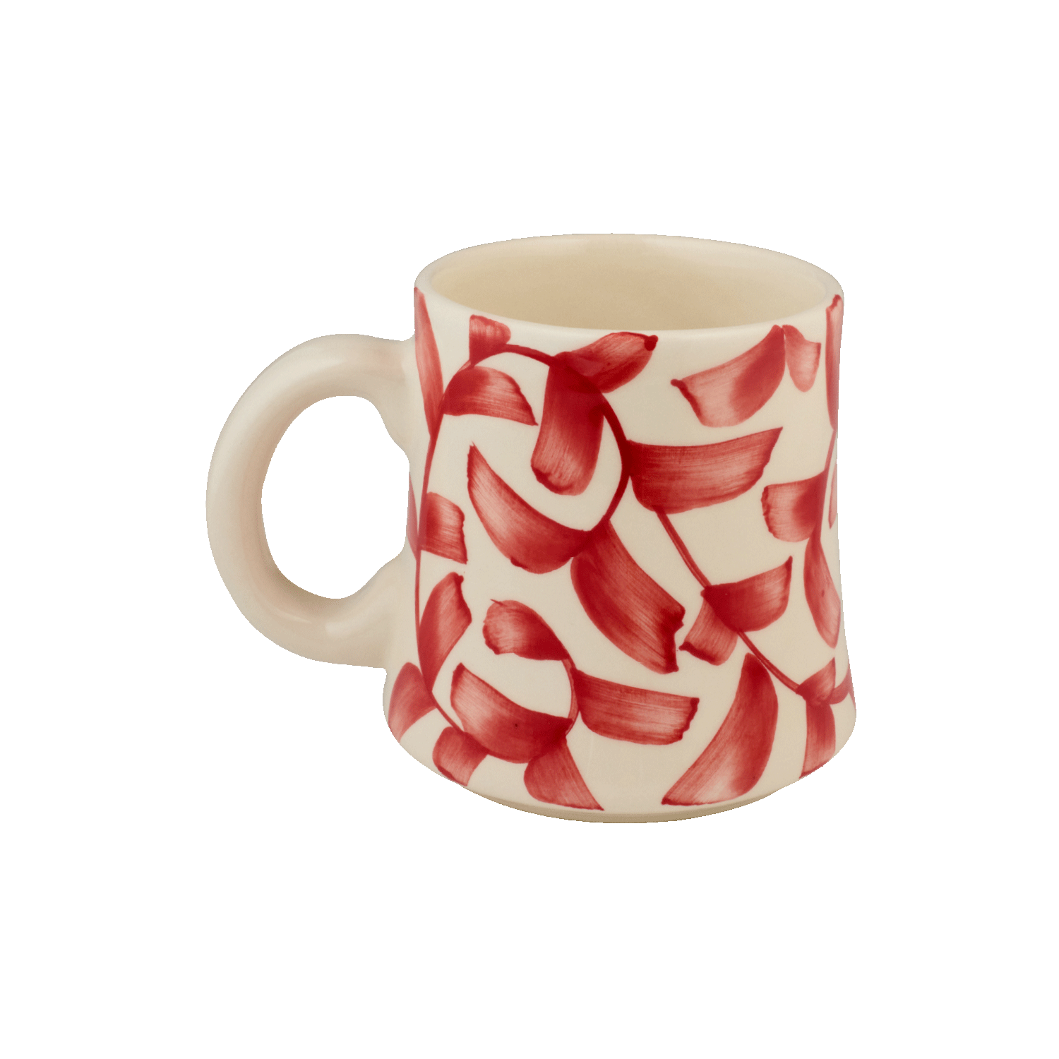 Red Scroll Mug