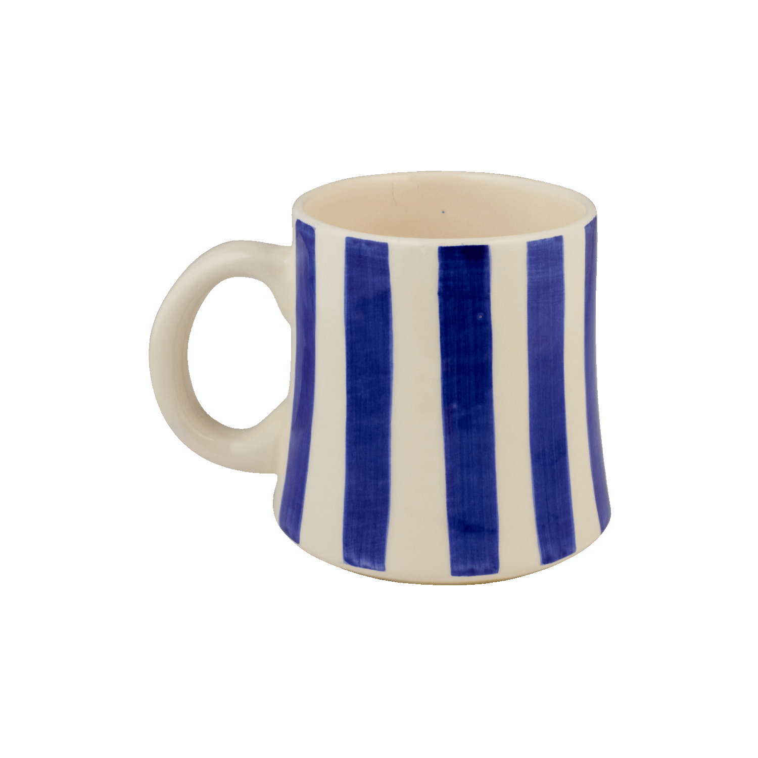 Navy Blue Stripes Mug