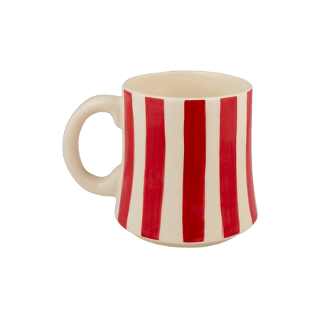 Red Stripes Mug