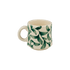 Small Green Scroll Mug