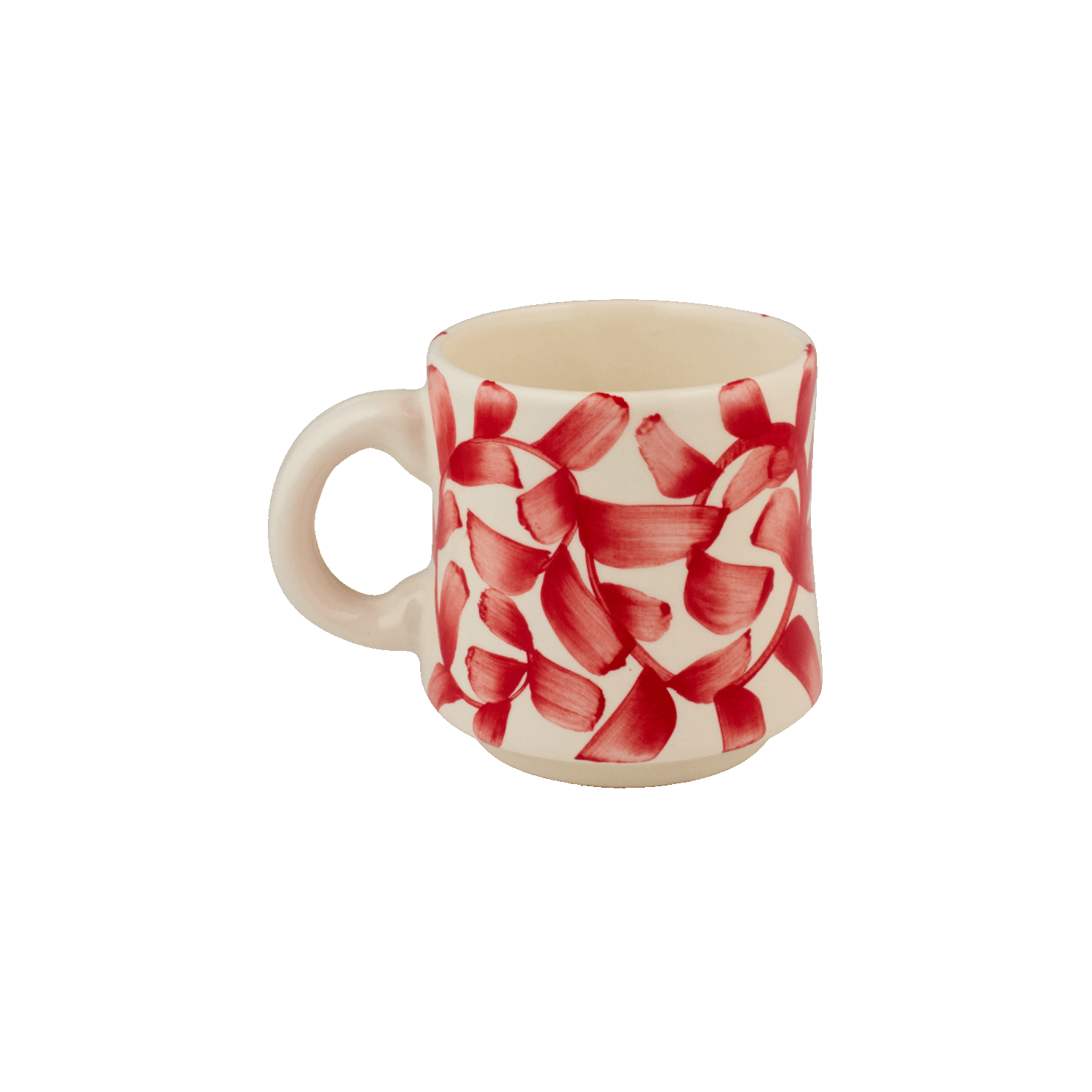 Small Red Scroll Mug