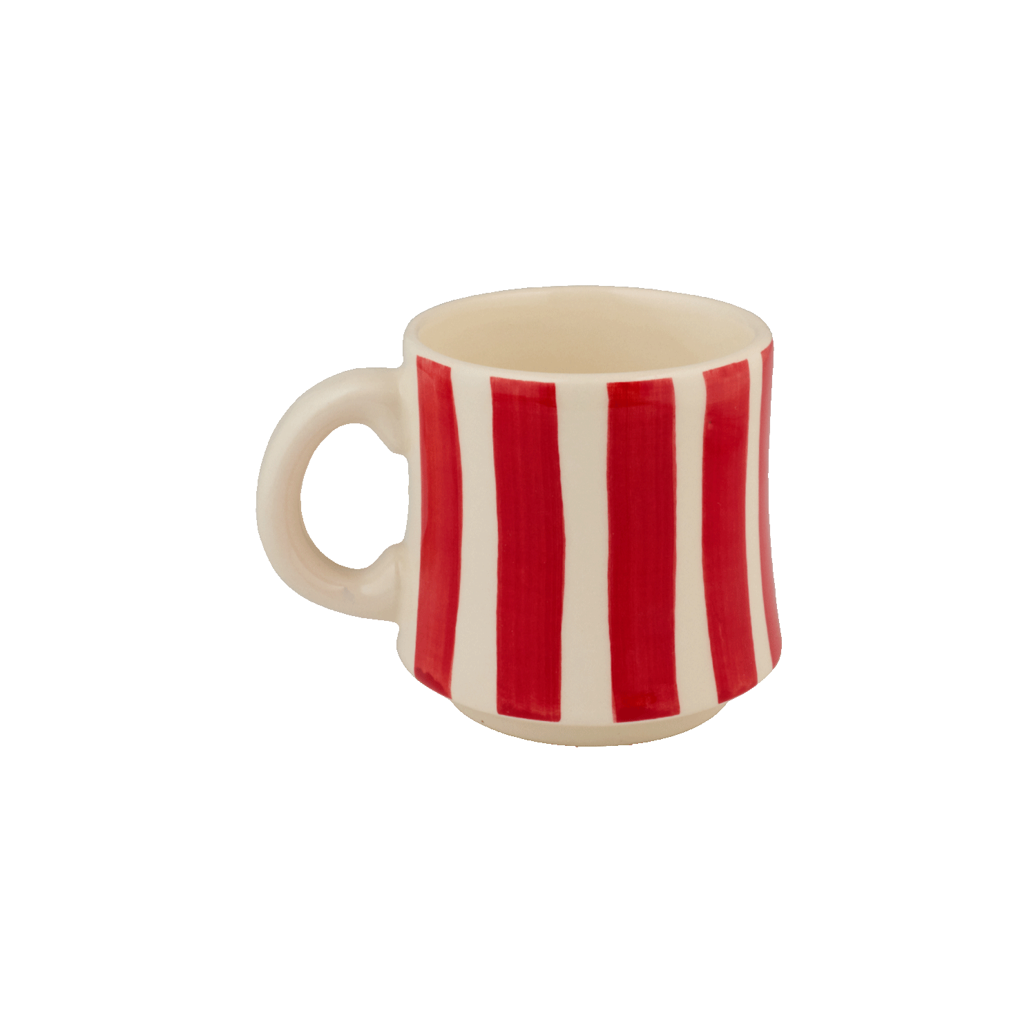 Small Red Stripes Mug