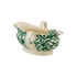 Green Scroll Gravy Boat