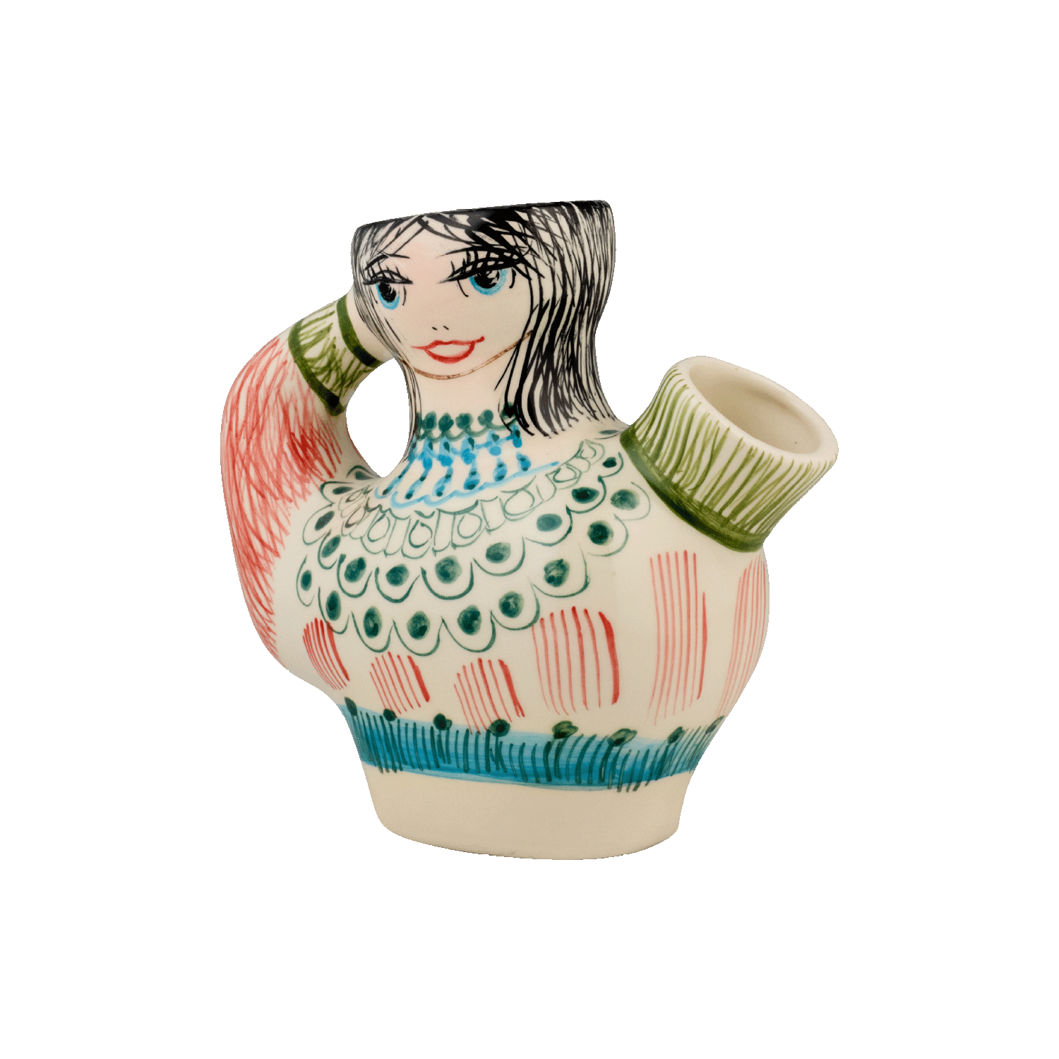 Small Rosa Admiral Vase