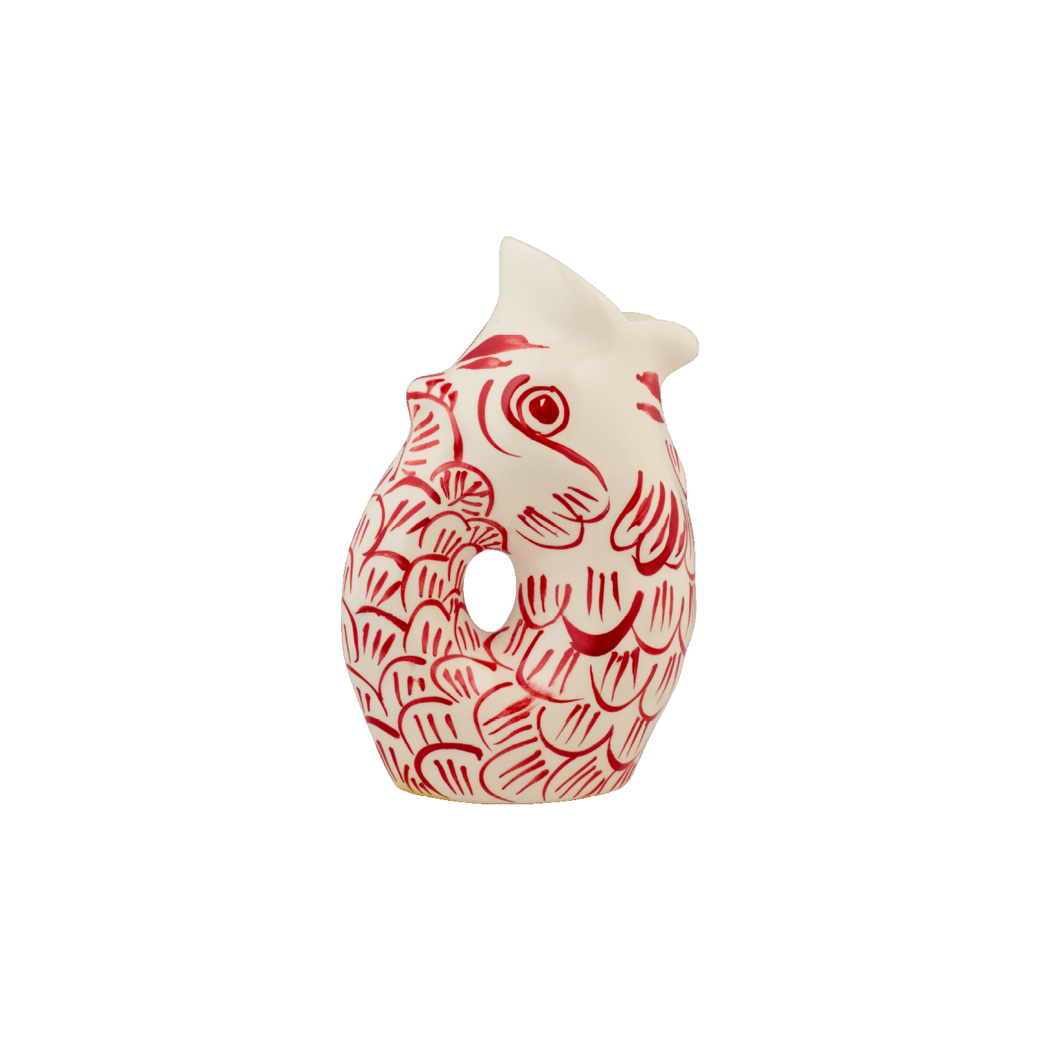 Small Red Glug Glug Jug