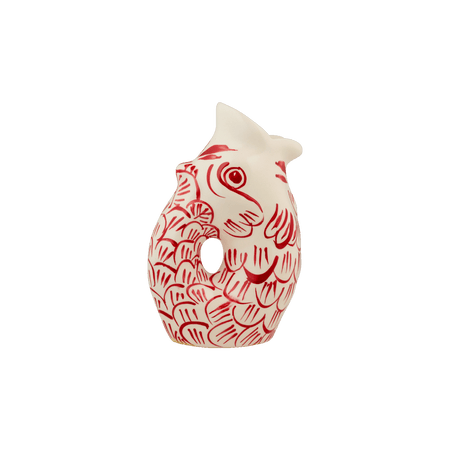 Small Red Glug Glug Jug