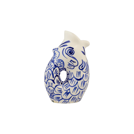 Small Navy Blue Glug Glug Jug