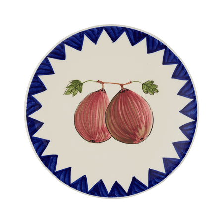 Fig Zigare Fruit Dinner Plate