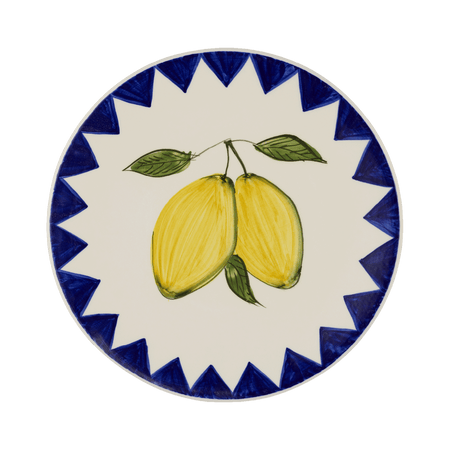 Lemon Zigare Fruit Dinner Plate