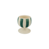 Green Stripes Egg Cup