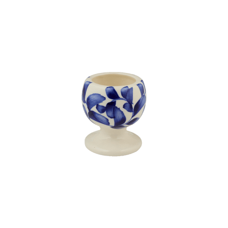 Navy Blue Scroll Egg Cup