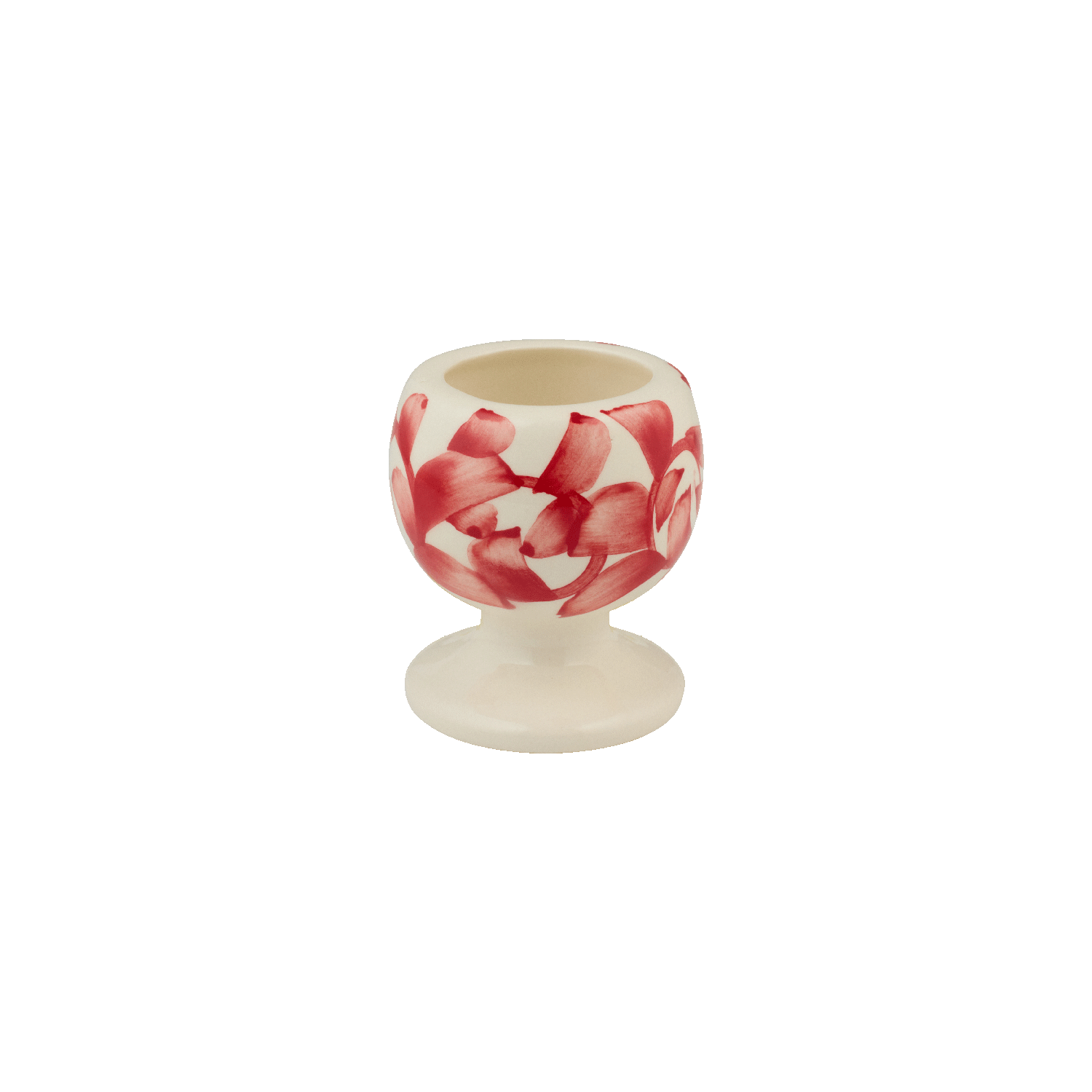 Red Scroll Egg Cup