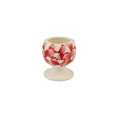 Red Scroll Egg Cup