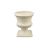 Cream Fluted Vase