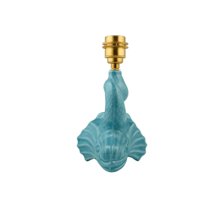 Turquoise Dolphin Wall Light