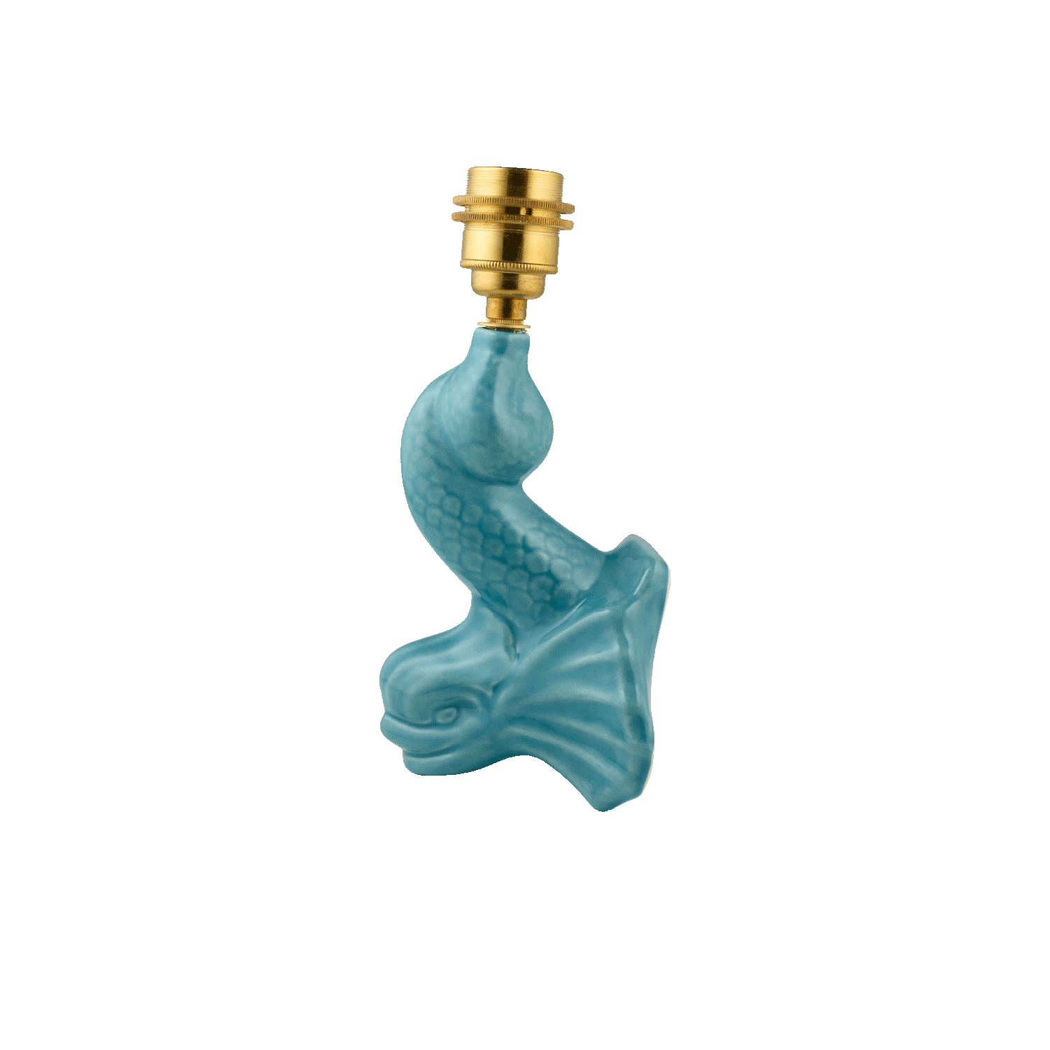 Turquoise Dolphin Wall Light