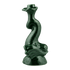Emerald Green Dolphin Candlestick
