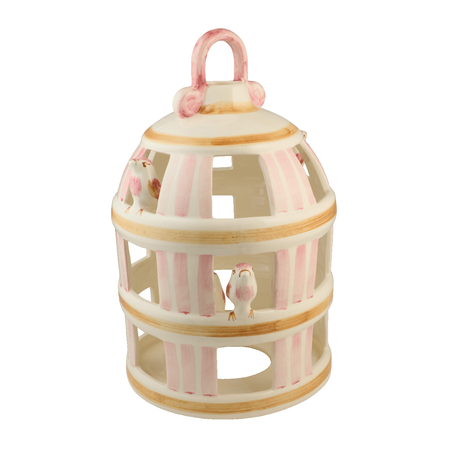 Pink Birdcage Lantern