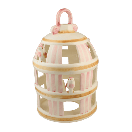 Pink Birdcage Lantern
